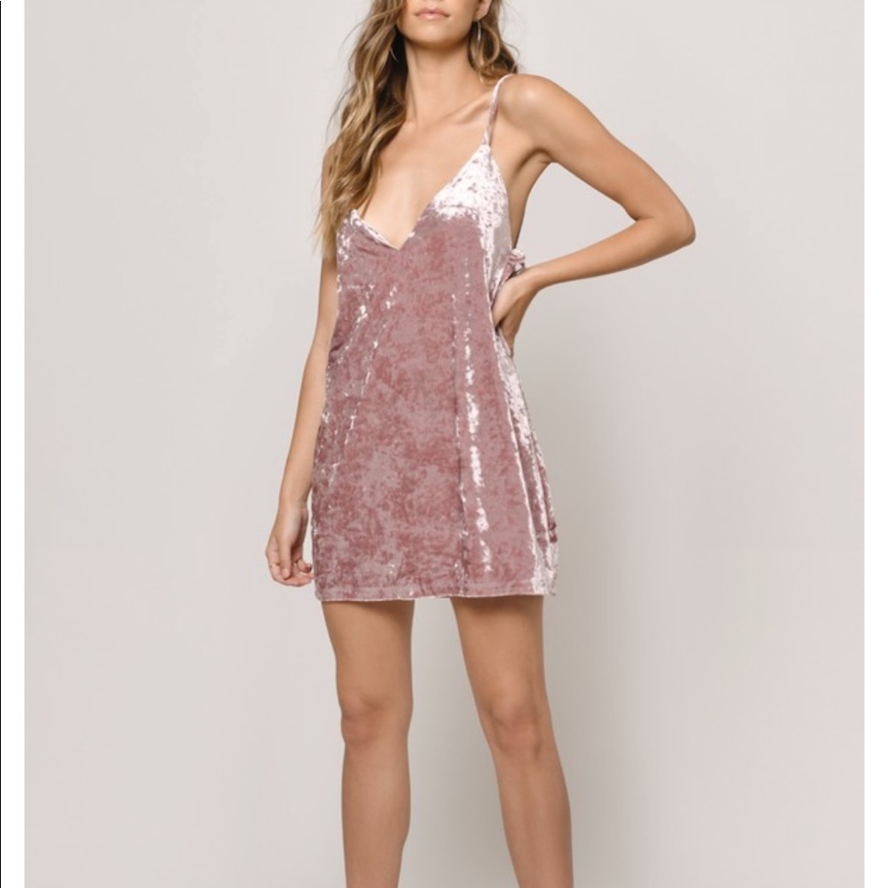 Brand new with tags velvet dress